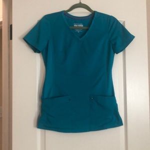 Purple Label YOGA by Healing Hands Scrub Top